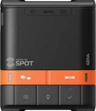 Spot Gen 4 Satellite GPS Messenger | Handheld Portable GPS Messenger for Hiking, Camping, Outdoor Activities | Globalstar Satellite Network Coverage | Subscription Applicable